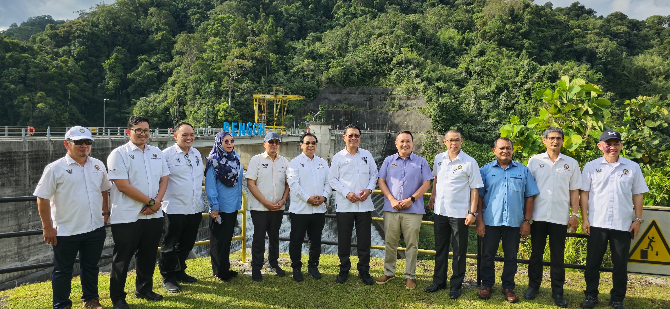 YB Visiting to Bengoh Dam
